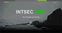 Desktop Screenshot of intsec.info