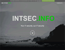Tablet Screenshot of intsec.info